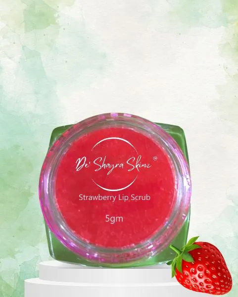 De Shayra Skinz strawberry lip scrub